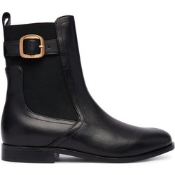TWINSET Klassische Stiefeletten Tronchetto 252TCP120 Schwarz