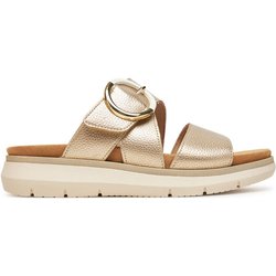 Remonte Pantoletten D2K51-90 Goldfarben