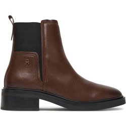 Tommy Hilfiger Klassische Stiefeletten Minimal FW0FW08978 Braun