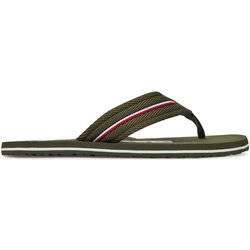 Tommy Hilfiger Zehentrenner Corporate Hilfiger Beach FM0FM05436 Rot