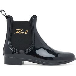 KARL LAGERFELD Gummistiefel Kalosh II KL94775 Schwarz