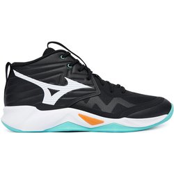 Mizuno Hallenschuhe Wave Momentum Pro Mid V1GA2545 Schwarz