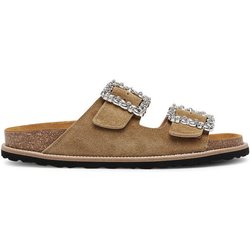Pollini Pantoletten SA28373G0MTF0209 Khakifarben