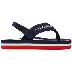 Tommy Hilfiger Sandalen Flag Flap Flop T1B8-32917-0058 Dunkelblau