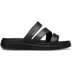 Crocs Pantoletten Getaway Strappy Sandal W 209587 Schwarz