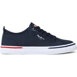 Pepe Jeans Sneakers aus Stoff Kenton Smart 22 PMS30811 Dunkelblau