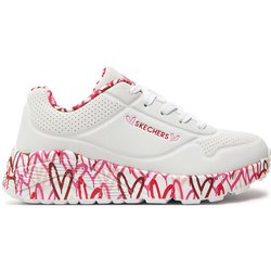 Skechers Sneakers Uno Lite Lovely Luv 314976L/WRPK Weiß