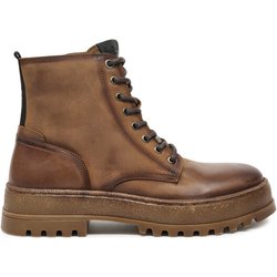 Pepe Jeans Schnürstiefeletten PMS50258 Braun