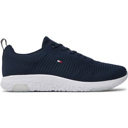 Tommy Hilfiger Sneakers Corporate Knit Rib Runner FM0FM02838 Dunkelblau