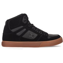 DC Sneakers PURE HIGH-TOP WC ADYS400043-BGM Schwarz