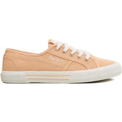 Pepe Jeans Sneakers aus Stoff Brady Basic W PLS31287 Orange