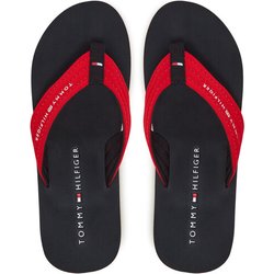 Tommy Hilfiger Zehentrenner Nyc Beach Sandal FM0FM05437 Rot