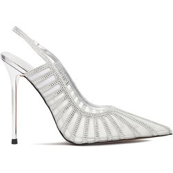 Eva Minge High Heels EO-AVA-E373-70H-C183Y1 Silberfarben