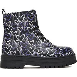 DeeZee Schnürstiefeletten CEO-AVO-2208-021 Schwarz