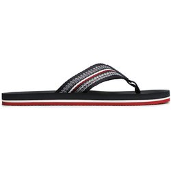 Tommy Hilfiger Zehentrenner Comfort Corporate Beach Sandal FM0FM04616 Dunkelblau