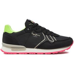 Pepe Jeans Sneakers Brit Neon W PLS40011 Schwarz