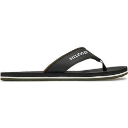 Tommy Hilfiger Zehentrenner Padded Comfort Hilfiger B Sandal FM0FM05440 Schwarz