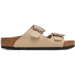 Birkenstock Pantoletten Arizona Flower Buckle Kids 1030419 S Beige