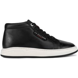 U.S. Polo Assn. Schnürschuhe BASKET001M/DL1 Schwarz