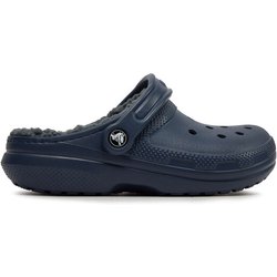 Crocs Pantoletten Classic Lined Clog 203591 Dunkelblau