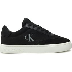 Calvin Klein Jeans Sneakers Classic Cupsole Low Mix Mg Wn YW0YW01636 Schwarz