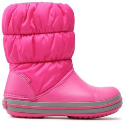 Crocs Schneeschuhe Winter Puff Boot Kids 14613-6TR Rosa