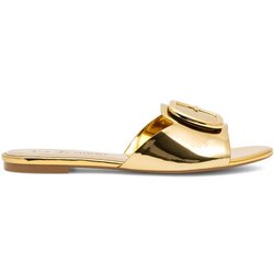 Eva Minge Pantoletten REGINE-SL2273-1 Goldfarben