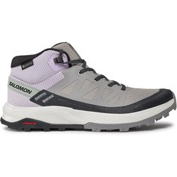 Salomon Trekkingschuhe Outrise Mid GORE-TEX L47160600 Schwarz