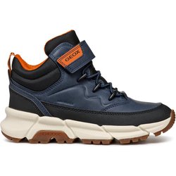 Geox Schnürschuhe J Flexyper Plus Boy J36LCG 0MEFU C0045 M Dunkelblau
