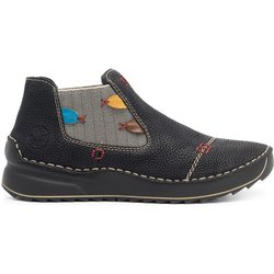 Rieker Klassische Stiefeletten 51592-00 Schwarz