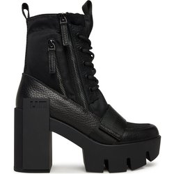 United Nude Schnürschuhe Grip Combat Mid 1096201165 Schwarz
