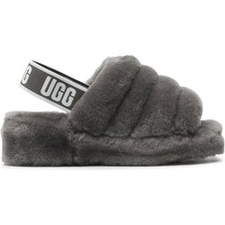Ugg Hausschuhe W Fluff Yeah Slide 1095119 Grau