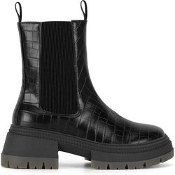Nine West Klassische Stiefeletten WFA3033-9 Schwarz