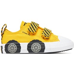 Converse Sneakers aus Stoff Chuck Taylor All Star Construction Truck Easy-On A11466C Gelb
