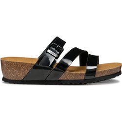 Geox Pantoletten D New Sthellae D551AA 000HH C9999 Schwarz