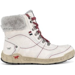 Mustang Schnürschuhe 1290-607 Weiß