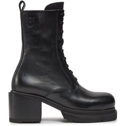 PINKO Stiefeletten Honneger Anfibio AI 23-24 BLKS1 102330 A0NY Schwarz