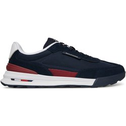 Tommy Hilfiger Sneakers Retro Runner Nylon Mix FM0FM05523 Dunkelblau