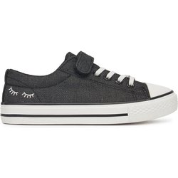DeeZee Sneakers aus Stoff CSS20377-70 Schwarz