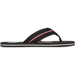 Tommy Hilfiger Zehentrenner Corporate Hilfiger Beach FM0FM05436 Schwarz