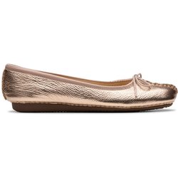 Clarks Ballerinas Freckle Ice 26181353 Goldfarben