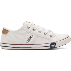 Mustang Sneakers aus Stoff 1099-310 Weiß