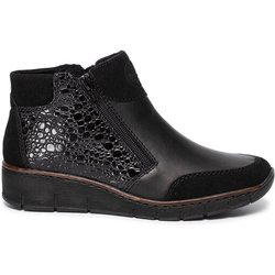 Rieker Stiefeletten 53782-00 Schwarz