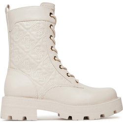 Guess Schnürschuhe FLTYAN ELE10 Écru