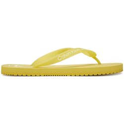 Calvin Klein Jeans Zehentrenner Beach Sandal Transparent Tpu YW0YW01829 Gelb