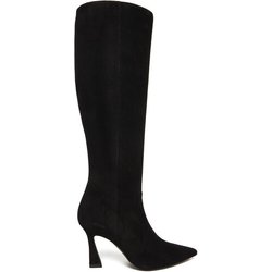 Stuart Weitzman Stiefel Vinnie Zip SM588 Schwarz