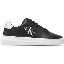 Calvin Klein Jeans Sneakers Chunky Cupsole Monologo YM0YM00681 Schwarz