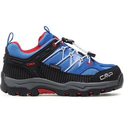 CMP Trekkingschuhe Kids Rigel Low Trekking Shoe Wp 3Q54554 Blau