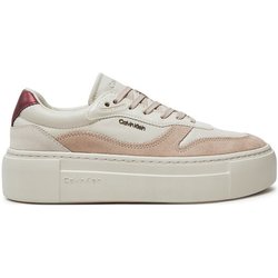 Calvin Klein Sneakers Ff Cupsole Lace Up W/Ml Mix M HW0HW02125 Beige