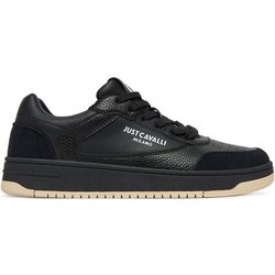 Just Cavalli Sneakers 78QA3SM8 ZPA90 Schwarz